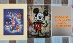 STUDIO DISNEY LITHO DONALD- 1 MICKEY ALU UIT 1994, Ophalen of Verzenden, Mickey Mouse, Gebruikt, Plaatje of Poster