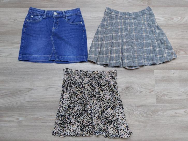 Rokken - maat 152 (C&A, Garcia en Vingino), Kinderen en Baby's, Kinderkleding | Maat 152, Zo goed als nieuw, Meisje, Jurk of Rok