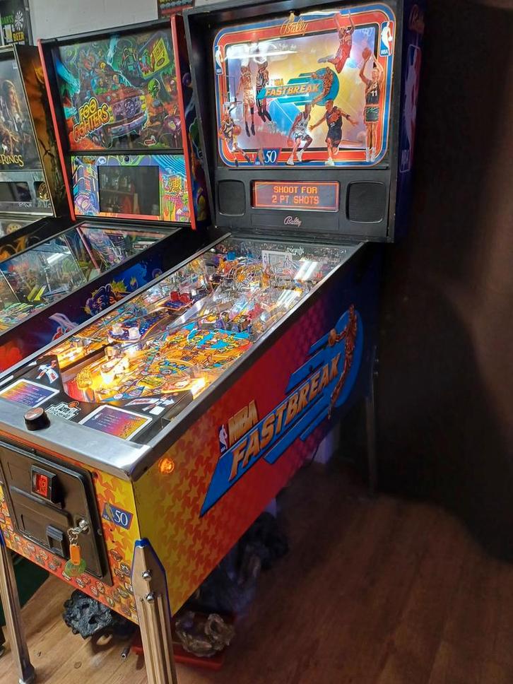 Williams NBA Fastbreak, Verzamelen, Automaten | Flipperkasten, Zo goed als nieuw, Williams, Ophalen