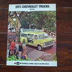 1973  CHEVROLET TRUCKS  Sportvan, Boeken, Auto's | Folders en Tijdschriften, Ophalen of Verzenden, Nieuw, Chevrolet