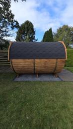 3M Barrel Sauna van Scandinavisch grenenhout, Verzenden, Nieuw, Fins of Traditioneel, Complete sauna