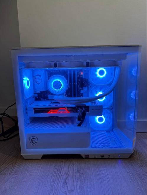 PC Gamer blanc, Computers en Software, Desktop Pc's, Zo goed als nieuw, HDD, Gaming, Ophalen