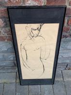 encre de chine caprice signe maya damadiau, Antiquités & Art, Enlèvement ou Envoi