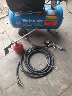 Compressor Welco 25/200 1,5 hp, Bricolage & Construction, Compresseurs, Comme neuf, Enlèvement ou Envoi