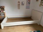 Lit MALM blanc Ikea 1 personne, Huis en Inrichting, Slaapkamer | Bedden, Gebruikt, 90 cm, Eenpersoons, Wit