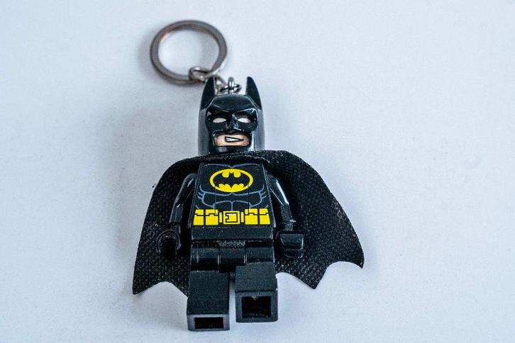 Lego minifigure - Batman Zaklamp met Sleutelhanger, Kinderen en Baby's, Speelgoed | Duplo en Lego, Gebruikt, Lego, Complete set