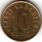 Estonie : 10 Senti 1992 KM #22 Ref 14851, Enlèvement ou Envoi, Monnaie en vrac, Autres pays