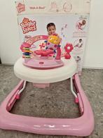 JuneBerry Delight Bright Starts loopstoel roos, Ophalen, Zo goed als nieuw, Verstelbaar