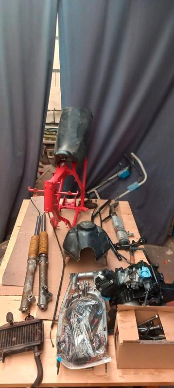 Honda mtx50 automaat frame en onderdelen beschikbaar voor biedingen