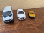 3 voertuigen mercedes, audi burago, Ophalen