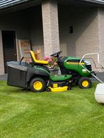 Zitmaaier John Deere, Tuin en Terras, Zitmaaiers, Ophalen, John deere, Zo goed als nieuw, Opvangbak