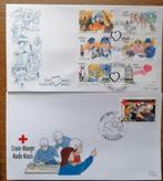 2003- FDC- deux -POMPIER-SANTE-PROTEC CIVIL, Autre, Avec enveloppe, Affranchi, Oblitéré