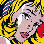 XXXL "Girl with hair ribbon" van Roy Lichtenstein, Antiek en Kunst, Ophalen