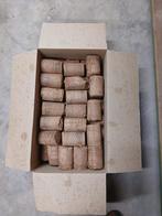 Geperste brandhout briketten per doos of big bag, 6 m³ of meer, Ophalen, Overige houtsoorten, Blokken