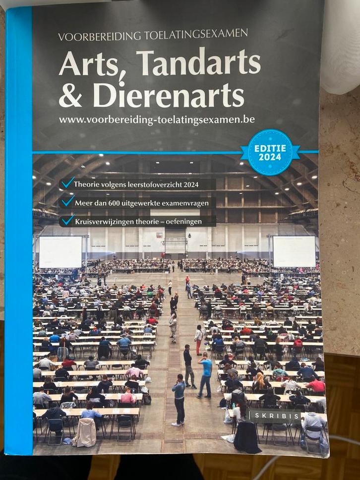 Voorbereiding Toelatingsexamen Arts, Tandarts & Dierenarts -, Boeken, Wetenschap, Zo goed als nieuw, Ophalen