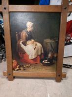 Portret in kader, Antiek en Kunst, Kunst | Schilderijen | Klassiek, Ophalen