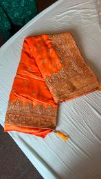 Indian saree, Ophalen, Nieuw, Oranje