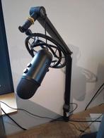 Blue Yeti microfoon met shockmount en staander, Comme neuf, Audio, Enlèvement
