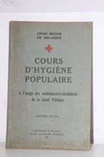 ABBL WW2 medische boekje "Cours d'hygiène populaire" 1935, Verzamelen, Militaria | Tweede Wereldoorlog, Boek of Tijdschrift, Landmacht