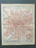 19e-eeuwse Pruisische kaart van Moskou, Boeken, Atlassen en Landkaarten, Europa Overig, Zo goed als nieuw, 1800 tot 2000, Landkaart
