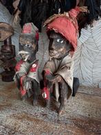 2 Traditionele poppetjes uit Kameroen 30cm, Antiek en Kunst, Ophalen of Verzenden