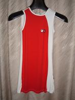Gecko tenniskleedje voor rood/wit achter wit XL/176/16 jaar, Kinderen en Baby's, Meisje, Ophalen of Verzenden, Gecko, Nieuw