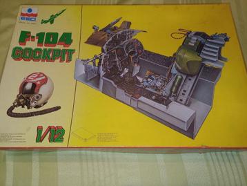 F-104 Cockpit 1/12  ESCI beschikbaar voor biedingen
