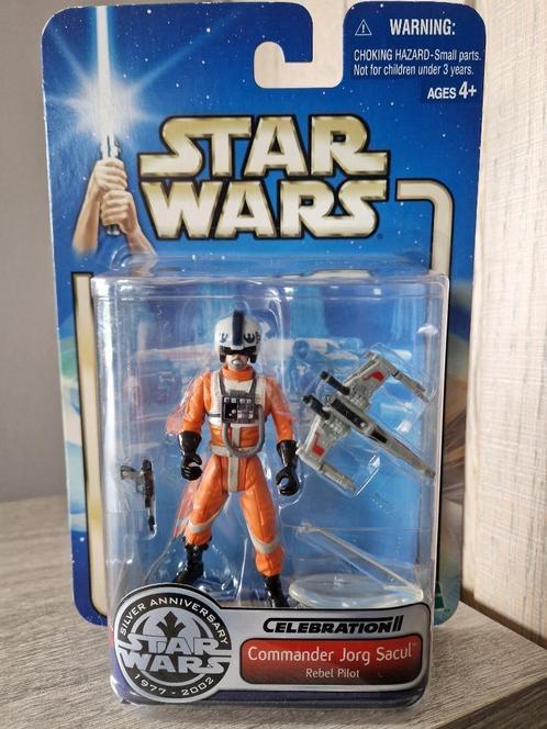Star Wars Hasbro Commander Jorg Sacul Rebel Pilot Celebratio, Collections, Star Wars, Neuf, Figurine, Enlèvement ou Envoi