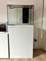 Ciano Emotions pro 60 Aquarium met kast - Wit, Dieren en Toebehoren, Vissen | Aquaria en Toebehoren, Ophalen, Gebruikt, Leeg aquarium