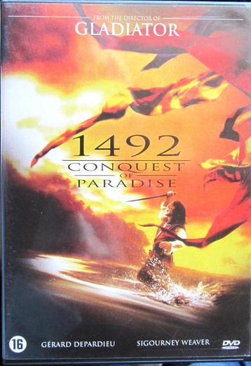 DVD ACTIE - 1492 CONQUEST OF PARADISE (GERARD DEPARDIEU), Tous les âges, Enlèvement ou Envoi, Comme neuf, Thriller d'action
