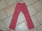 legging rouge avec papillon taille 146, Comme neuf, Fille, Enlèvement ou Envoi, Pantalon