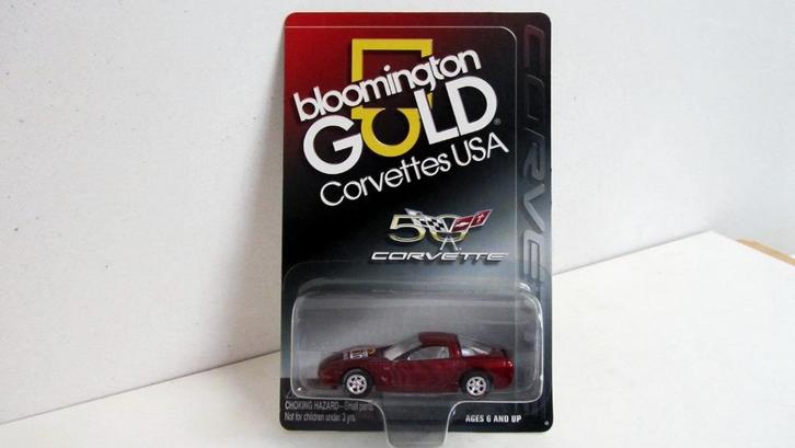2003 Chevrolet Corvette Bloomington Gold Corvettes USA J..L, Hobby en Vrije tijd, Modelauto's | Overige schalen, Nieuw, Auto, Ophalen of Verzenden