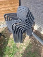 tuinstoelen, Ophalen, Gebruikt, Kunststof, Stapelbaar