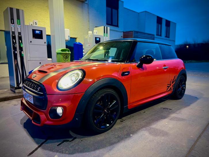 Mini cooper S - 2018 - Volledig JCW afgewerkt - Full option, Autos, Mini, Particulier, Cooper, Caméra de recul, Essence, Euro 6