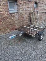 hooi, hooitrailer voor weide, Ophalen