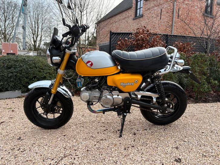 Honda monkey 125cc 2022 volledige upgrade!, Motoren, Motoren | Honda, Particulier, Overig, 11 kW of minder, 1 cilinder, Ophalen