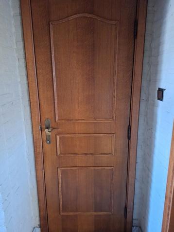 fineereiken binnendeuren, Doe-het-zelf en Bouw, Deuren en Vliegenramen, Ophalen, Gebruikt, Hout