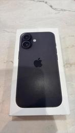 Iphone 16 ongeopend, Telecommunicatie, Mobiele telefoons | Apple iPhone, Ophalen, 128 GB, Zwart, IPhone 16