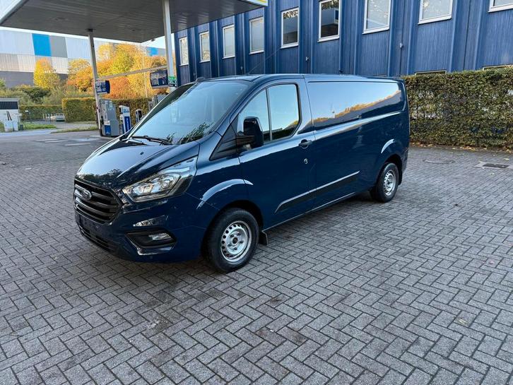 FORD TRANSIT CUSTOM 2.0 TDCI 2020 104000KM AC KEURING EURO6D, Auto's, Ford, Particulier, Transit, ABS, Airbags, Airconditioning