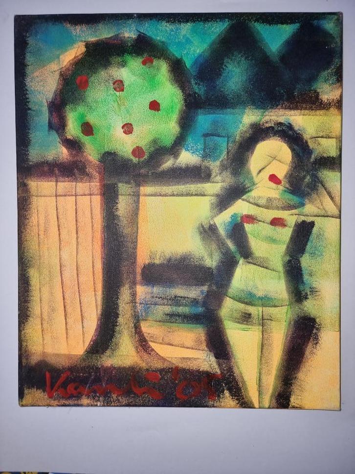 Origineel Jacob kanbier  Gesigneerd, Antiek en Kunst, Kunst | Schilderijen | Klassiek, Ophalen