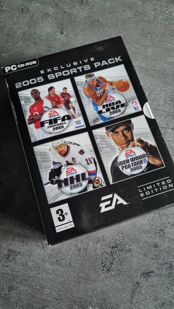 EA Games 2005 FIFA, NBA LIVE, NHL, TIGER WOODS