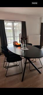 Eettafelstoel 4x per stuk 37,5€, Huis en Inrichting, Stoelen, Ophalen, Zwart