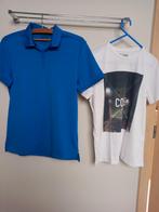 Superbe polo bleu et t-shirt blanc taille M, Jules, Taille 48/50 (M), Bleu, Porté