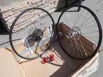 Te koop nieuw set 24 inch wielen met schijfrem en klauw 7 sp, Fietsen en Brommers, Fietsonderdelen, Racefiets, Nieuw, Shimano