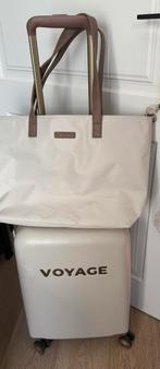 2 handbagage koffers - cabin size + tas, 50 tot 60 cm, Hard kunststof, Slot, Ophalen of Verzenden