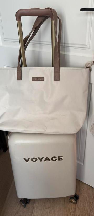 2 handbagage koffers - cabin size + tas beschikbaar voor biedingen