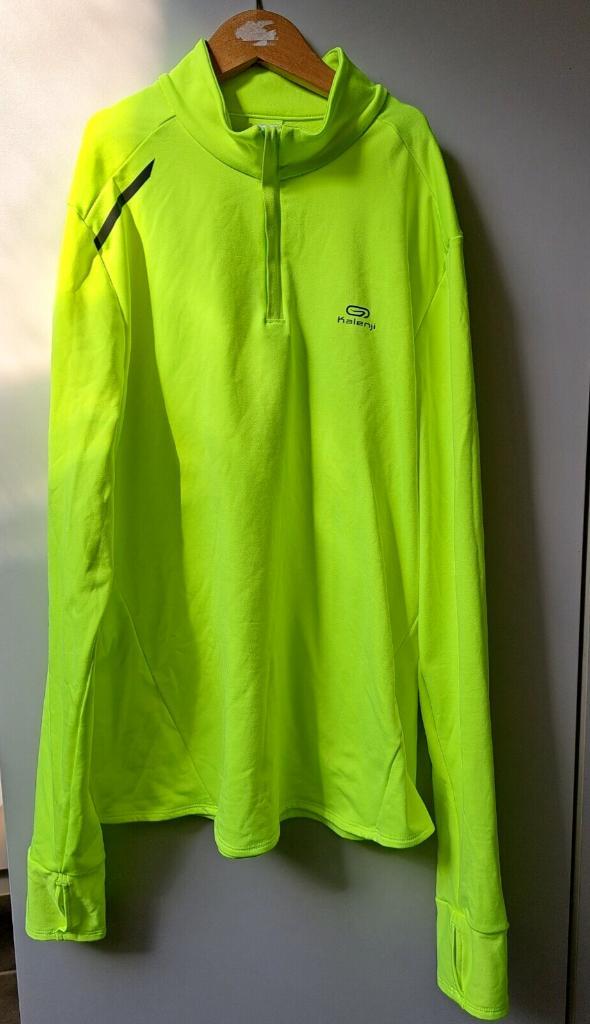 gratuit habit homme pull fluo de course Kalenji pub, Sports & Fitness, Course, Jogging & Athlétisme, Enlèvement ou Envoi