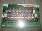 postkaart rsc anderlecht europees voetbal 78 -79, Verzamelen, Gebruikt, Ophalen of Verzenden, Poster, Plaatje of Sticker