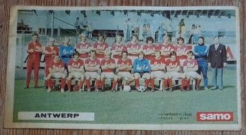 Vintage sticker Antwerp F.C. Samo Chips 70s voetbal