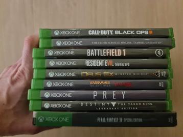Xbox one games te koop of ruilen beschikbaar voor biedingen